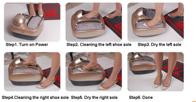 Solo pulitore di scarpa domestico automatico del rullo della spazzola della macchina di pulizia per l'annuncio pubblicitario/Camera 5