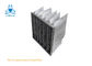 Tipo rigido attivato F8 di pagina V di alluminio di filtro dell'aria della fibra sintetica della tasca di media e del carbonio