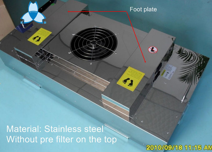 Placchi l'unità del fan del filtro da Ffu con il materiale dell'acciaio inossidabile 201 304, il rumore 52dBA 0