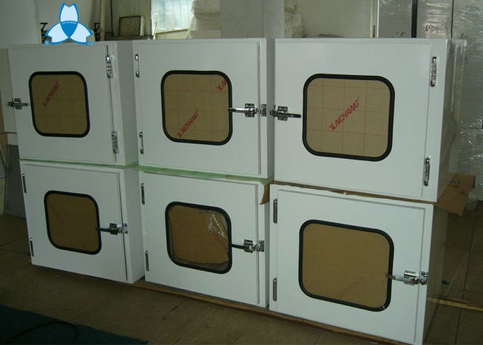 Scatola di passaggio dell'attrezzatura dell'ospedale/passaggio dinamici tramite le scatole per le stanze pulite 500*400*500mm 0