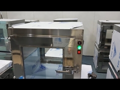 Electric magnetic  Interlock Transfer hatch For Clean Room, stainless steel 304, outside type doors