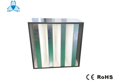 Alluminio del filtrante della Banca di Hepa V/materiale appiattiti di Pastic per il sistema di condizionamento d'aria