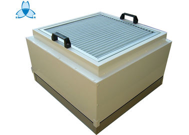 comprare 0,3 unità di filtraggio del fan del μM 220V FFU con il filtro da HEPA e pre filtrano la dimensione 615x615mm, spolverizzano il materiale d'acciaio rivestito online manufacture