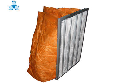 comprare Pulizia media della condotta di HVAC di filtro dell'aria della tasca di efficienza F6, perdita di pressione iniziale bassa online manufacture