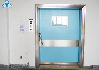 comprare Fuori di polvere colore blu ricoperto di filtro dell'aria dell'ospedale con la singola porta a battenti online manufacture