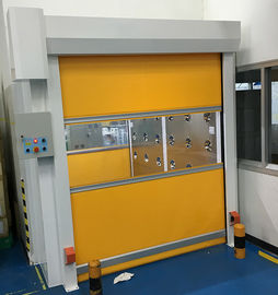 comprare Il tunnel della cascata di particelle del carico di W1800mm con gli sportelli della velocità veloce per il carrello elevatore, polvere ha ricoperto il materiale d'acciaio online manufacture