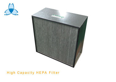 comprare Filtro dell'aria galvanizzato di capacità elevata HEPA della struttura con la classe di alluminio del separatore H13 online manufacture