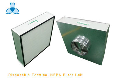 comprare L'unità di filtraggio eliminabile del terminale HEPA non ha motorizzato il tipo, l'unità di filtraggio della scatola HEPA, HEPA per il soffitto online manufacture