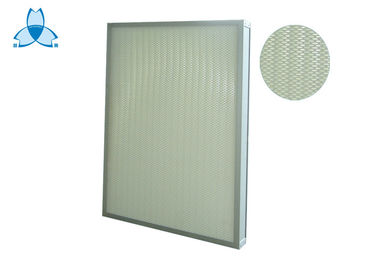 comprare Mini filtro anodizzato dalla piega HEPA della struttura di alluminio per le applicazioni della stanza pulita/HVAC online manufacture