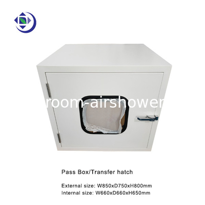 comprare Pulito in acciaio con rivestimento in camera pulita Pass Box Portello di trasferimento in dimensioni W650xD650xH660mm online manufacture