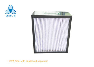 comprare L'alto compatto galvanizzato HEPA del flusso d'aria della struttura H13 H14 filtra NON il separatore online manufacture