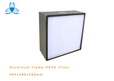 comprare Filtro dell'aria profondo della piega HEPA della struttura di alluminio per stanza pulita, efficienza 99,99% online manufacture
