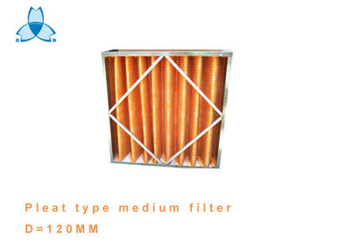 comprare Tipo di medium pressione bassa della piega della struttura del metallo del grande flusso d'aria di filtro dell'aria pre online manufacture