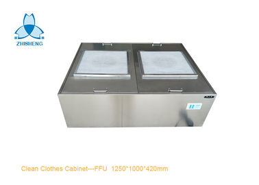 comprare Unità filtro aria SS304 Classe 100 Pulire l'armadio dei vestiti Cappa a flusso laminare FFU sulla parte superiore online manufacture