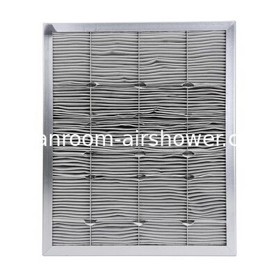 comprare Filtro aria HEPA H12 HEPA composto da separatori in alluminio ondulato o carta Kraft, dimensioni personalizzate per soluzioni di aria pulita fabbricazione online