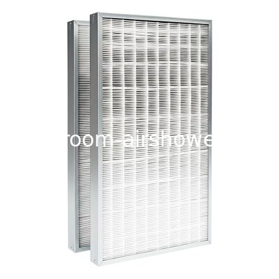 comprare Filtro HEPA Filtro Aria HEPA 1220 610 150mm Perdita di Carico Iniziale ≤220 ≤140 HV Dimensioni Personalizzate per Applicazioni Industriali fabbricazione online
