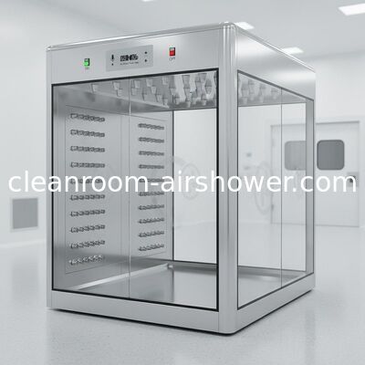 comprare Livello di rumore 60dB Tuneo doccia d'aria che fornisce il tempo di doccia d'aria 0-99s per un'efficace rimozione della polvere e gestione dell'ingresso nel cleanroom fabbricazione online