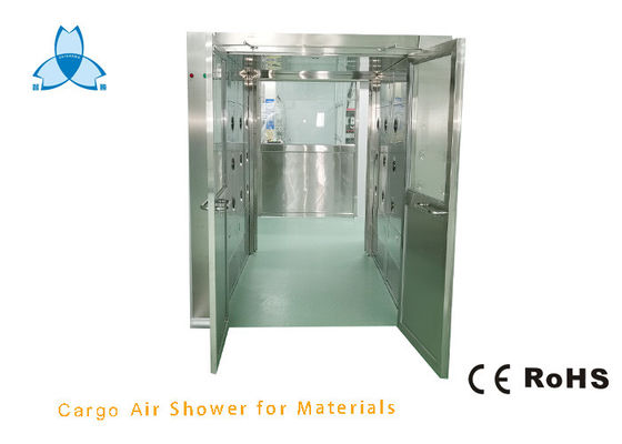 comprare Cascate di particelle della stanza pulita della porta a battenti SS304 per l'entrata materiale online manufacture