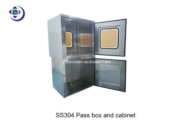 comprare Scatola di passaggio della cascata di particelle SS304 per il locale senza polvere con l'interruttore di sicurezza meccanico online manufacture
