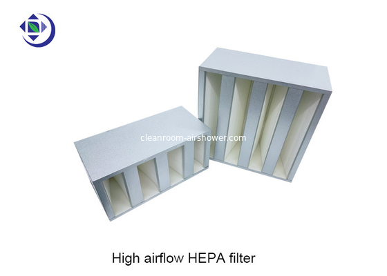 comprare Alto filtro dal compatto HEPA di Aiflow H13 H14 4V con la struttura galvanizzata online manufacture
