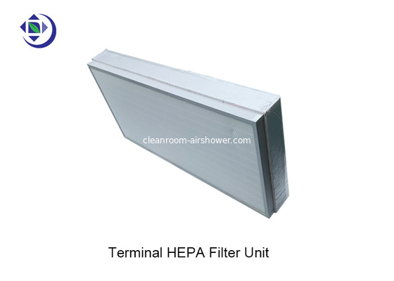 comprare Contenitore eliminabile anodizzato di filtrante della struttura di alluminio H13 H14 HEPA con i media della vetroresina online manufacture