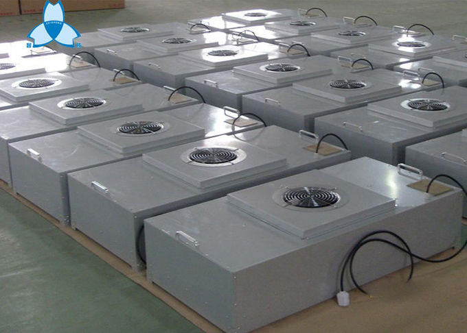 0,3 unità di filtraggio del fan del μM 220V FFU con il filtro da HEPA e pre filtrano la dimensione 615x615mm, spolverizzano il materiale d'acciaio rivestito 0