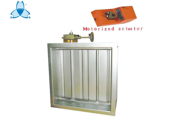 Sezione opposta a automatica Installatio facile del centro dell'ammortizzatore della presa d'aria di HVAC della lama 0