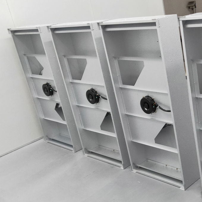 Unità di filtraggio di alluminio galvanizzata del fan di HEPA 1175x575mm per la cabina pulita 0
